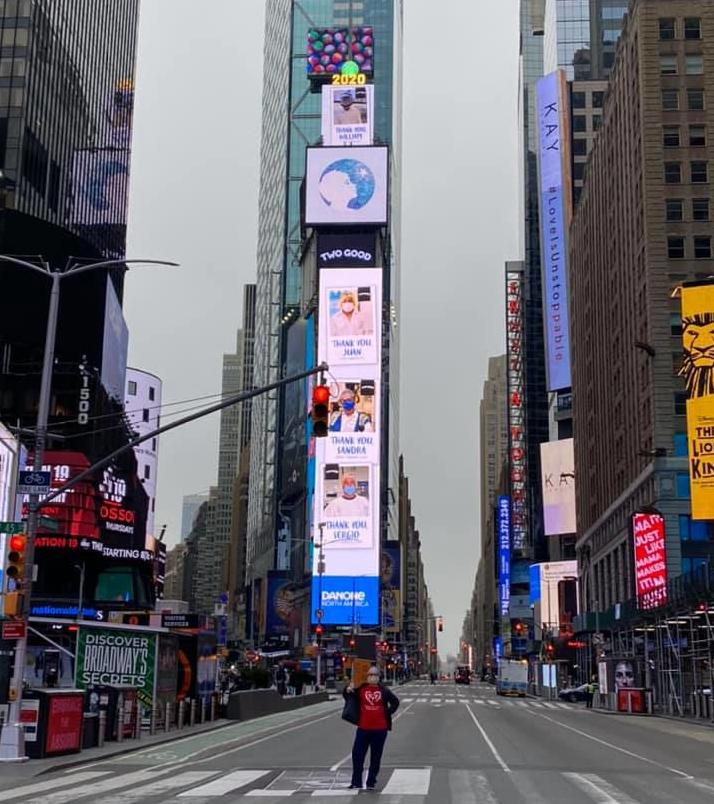 NYC is closed down in pandemic